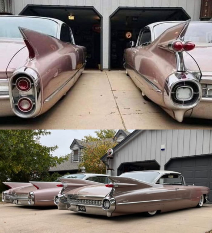 1960 & 1959 Cadillacs DeVille - 9GAG