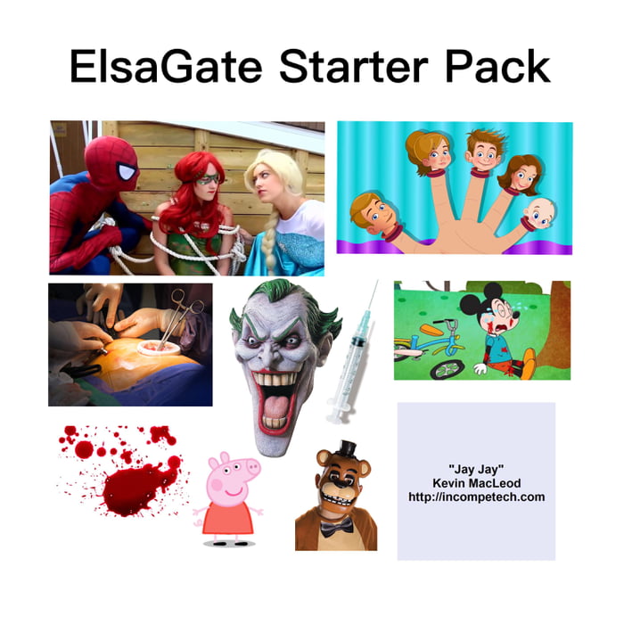 Elsagate Starter Pack Seriously Make Sure You Check What Your Kids Watch On Youtube 9gag