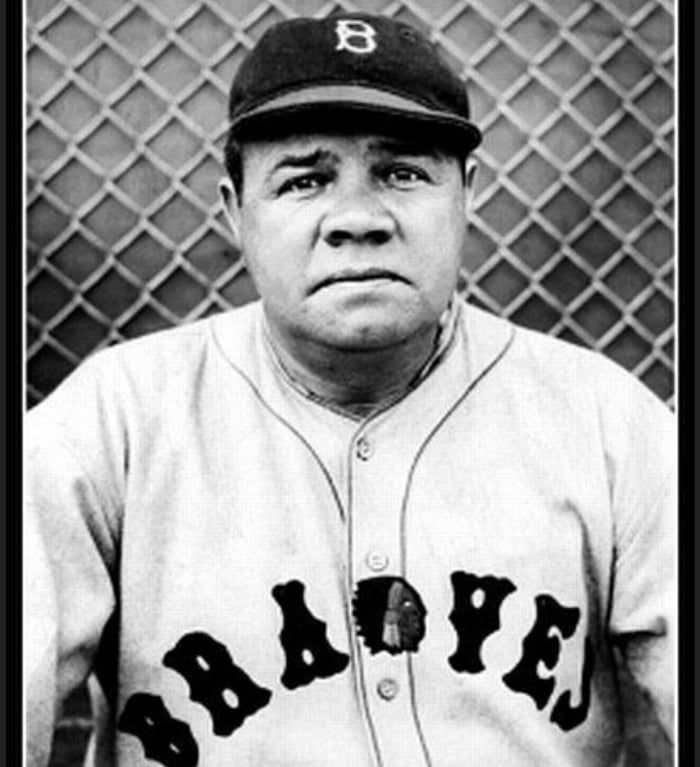 February 26 1935 Babe Ruth Is Released By The Yankees To Sign With The Boston Braves For