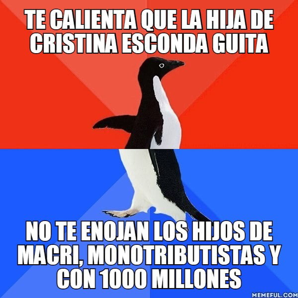 Te Calienta Que La Hija De Cristina Esconda Guita No Te Enojan Los Hijos De Macri