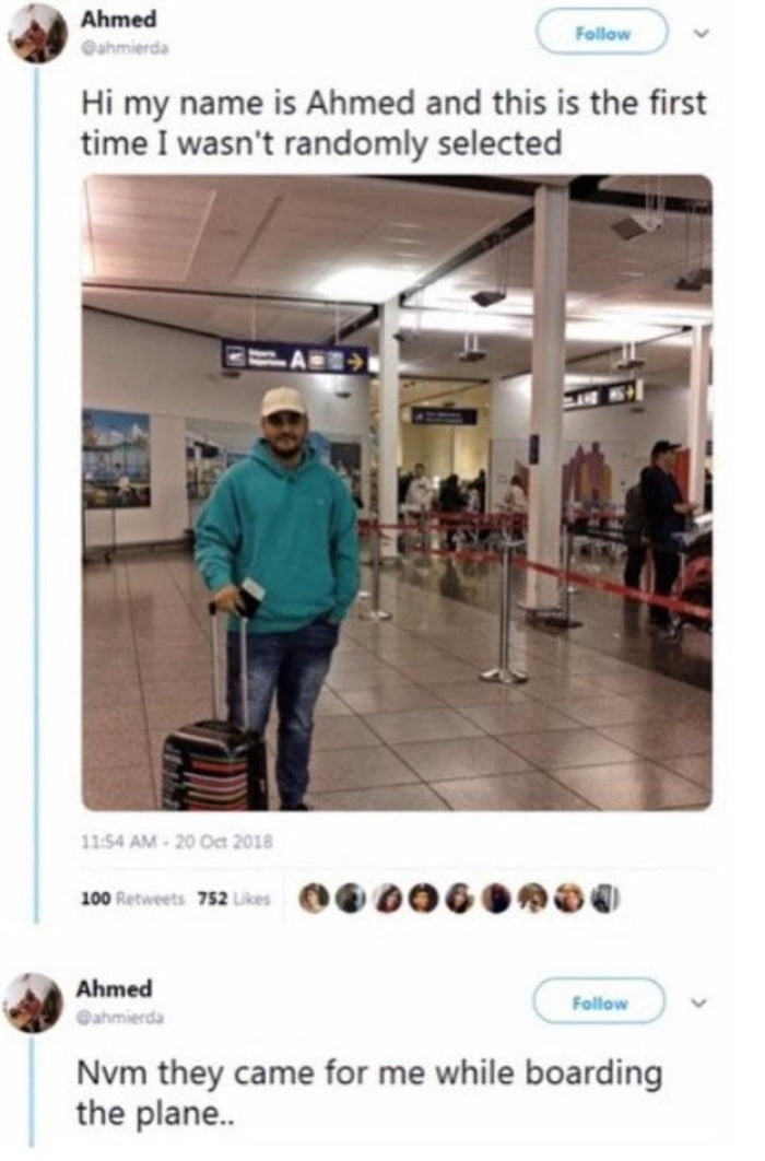 Passing security can be tough sometimes - 9GAG