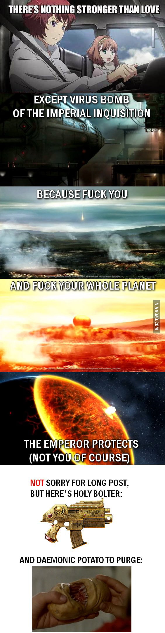 Virus bomb is the b*tch - 9GAG