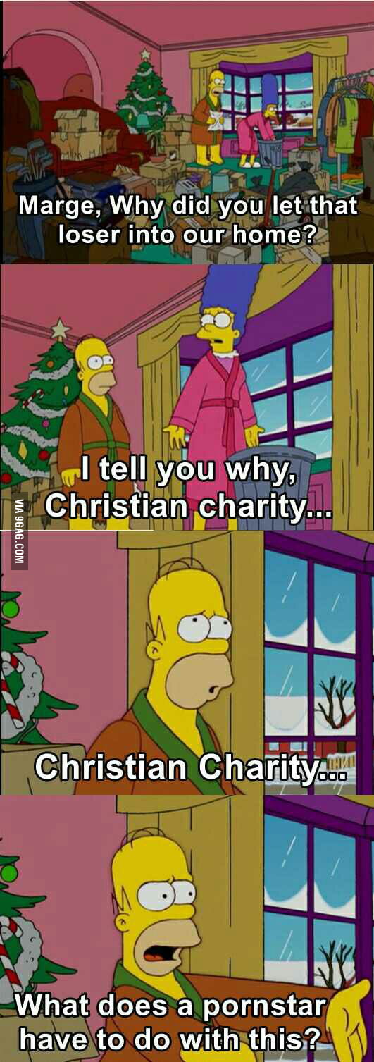 Christian charity... - 9GAG