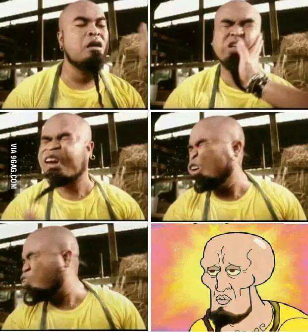 Before And After B*tch Slap - 9GAG