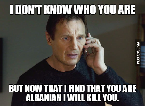 Î‘Ï€Î¿Ï„Î­Î»ÎµÏƒÎ¼Î± ÎµÎ¹ÎºÏŒÎ½Î±Ï‚ Î³Î¹Î± albanians against Liam Neeson