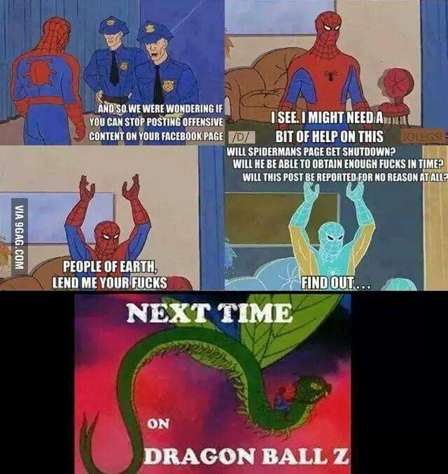 Find out Next time on Dragon ball Z - 9GAG