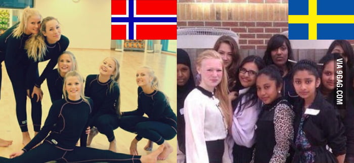 Norwegian Vs Swedish Women 36