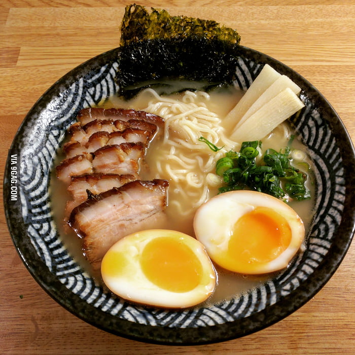 Homemade tonkotsu ramen 9GAG