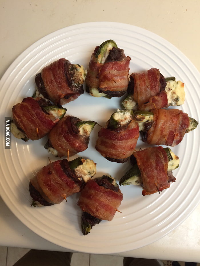 Venison jalapeno poppers from a deer - 9GAG