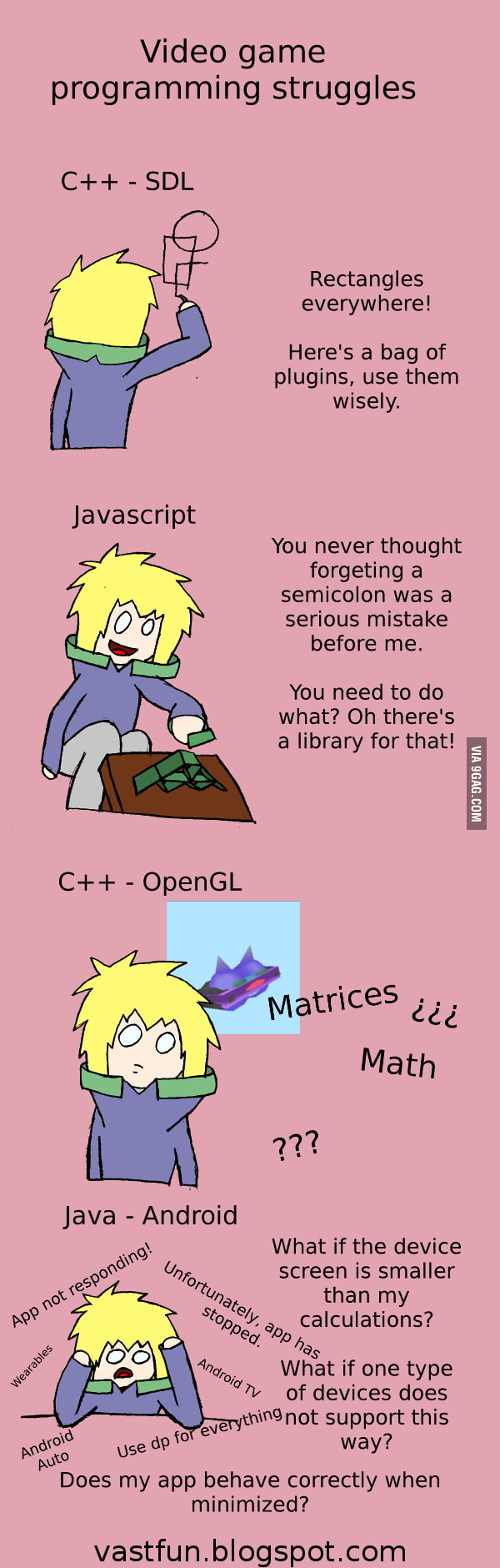 The struggles of video game programming ... - 9GAG