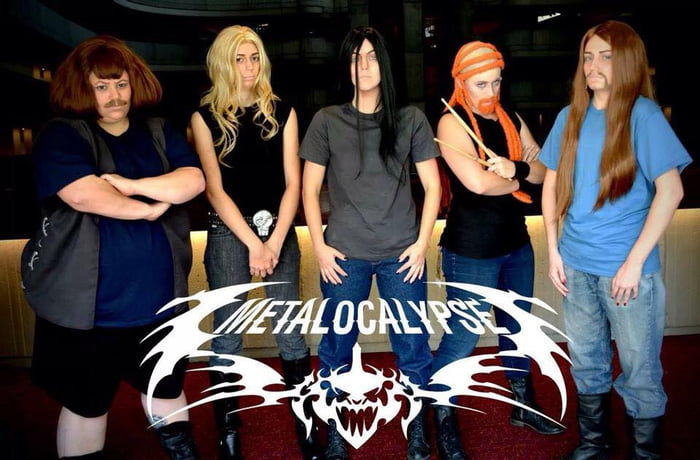 Metalocalypse Cosplay - 9GAG