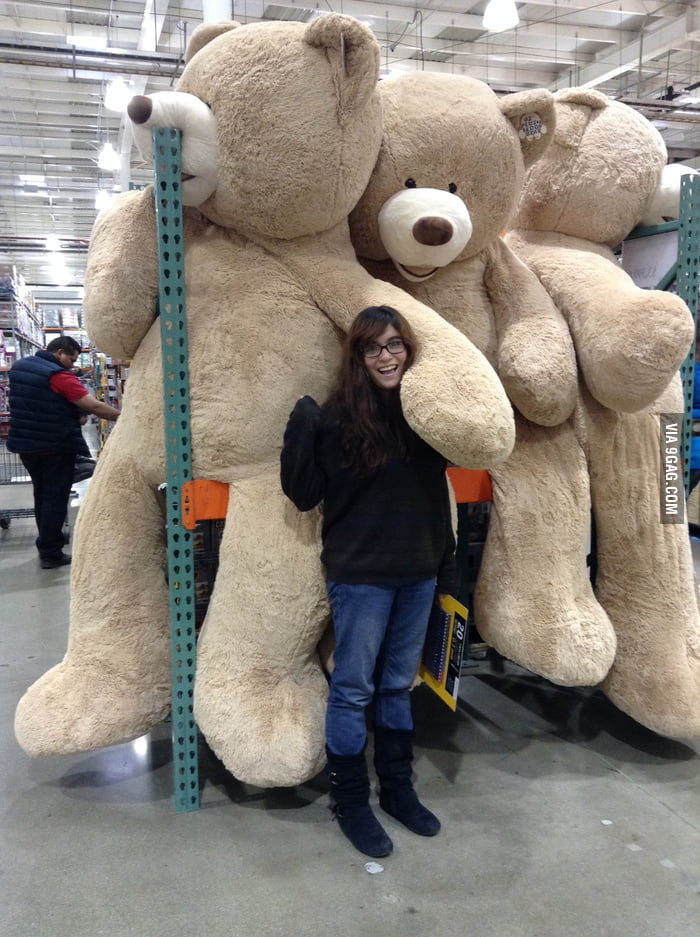 8ft costco teddy bear