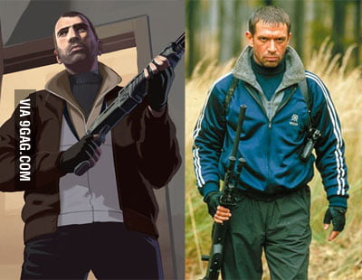 Niko Bellic in real life - 9GAG