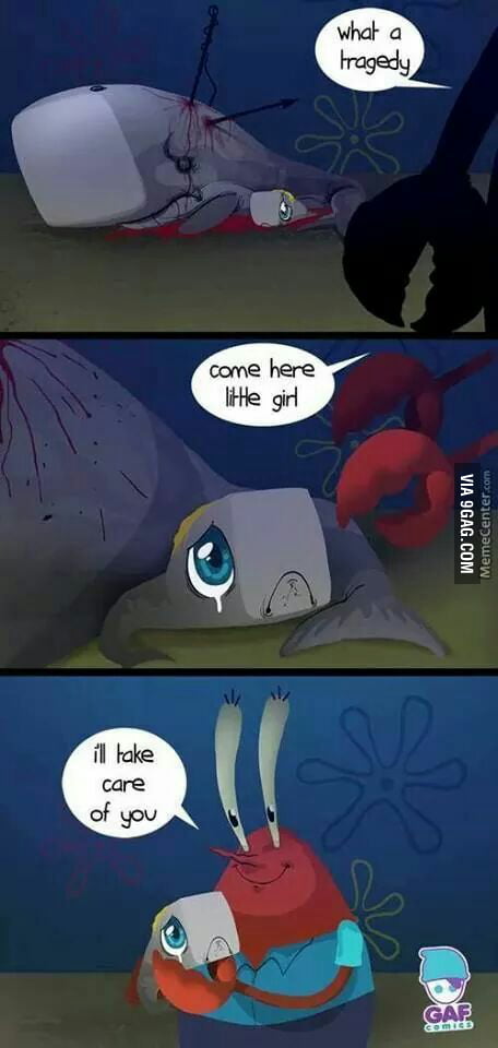 So This Is How Mrkrabs Met His Daughter 9gag 6559