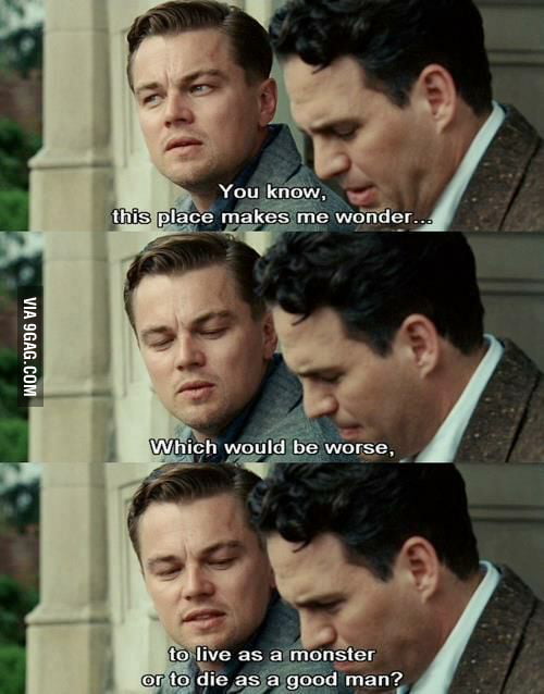 Shutter Island Ending Quote