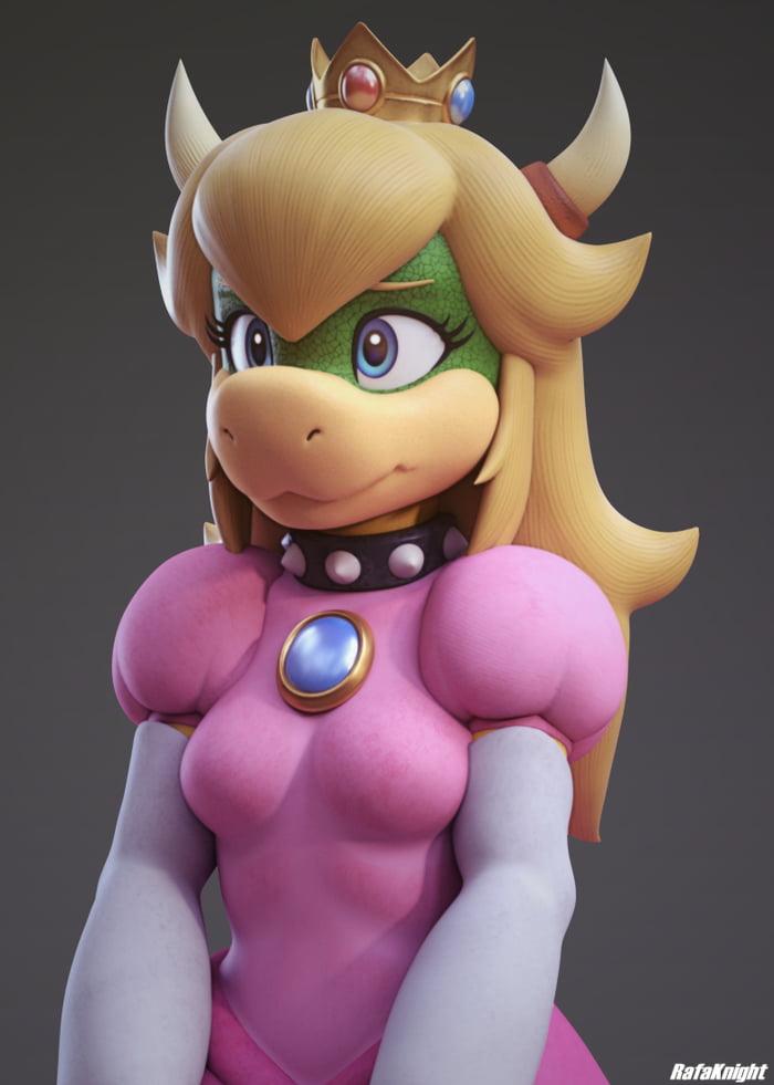 Bowsette (bowser rule 63) is now a thing - 9GAG