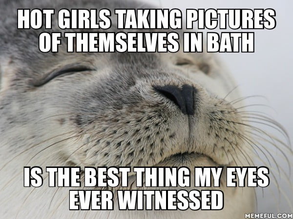 Legs, boobs, soap, foam, reflection in the faucet, whatever. - 9GAG