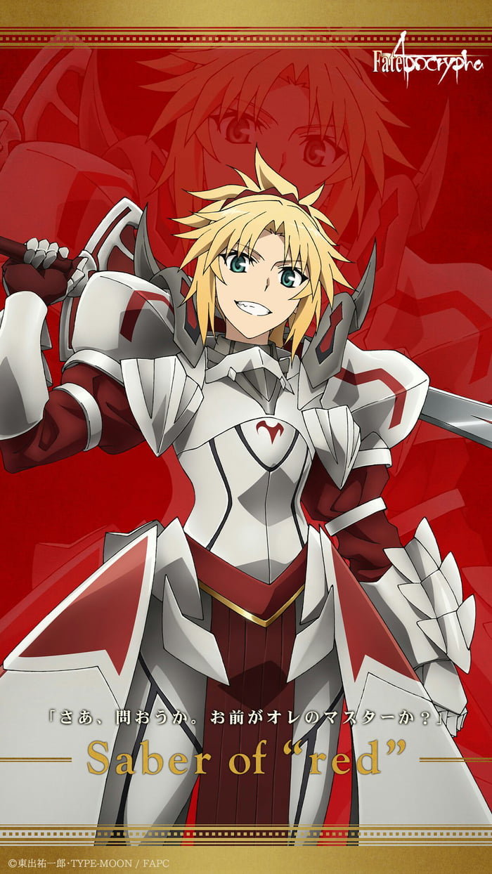 FateApocrypha Class Saber M