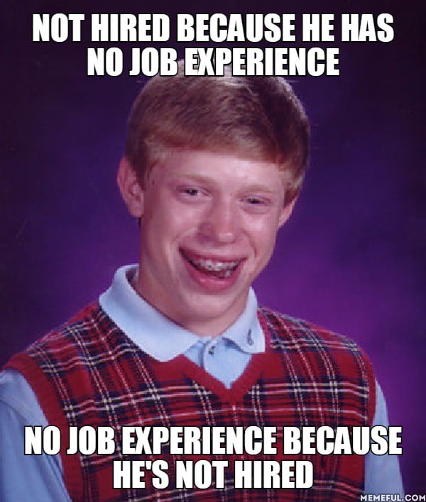 Bad luck Brian is unemployed. - 9GAG