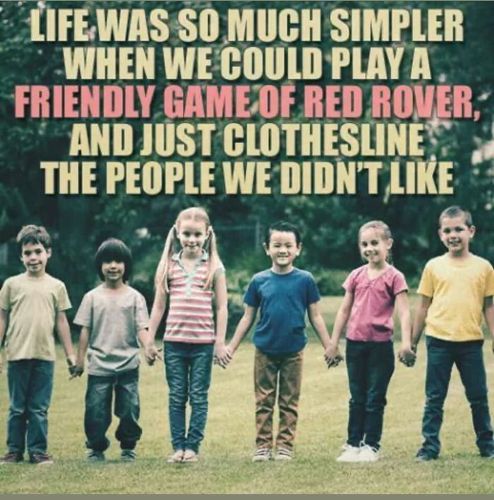 Red Rover Red Over Remember when Red Rover was just a convenient way to handle ...