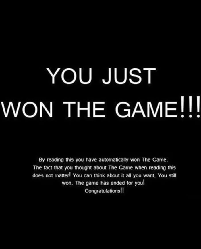 You Won 9gag