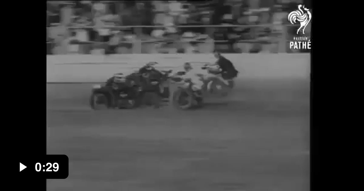Motorcycle Chariot Race 1920s -1940s - 9GAG