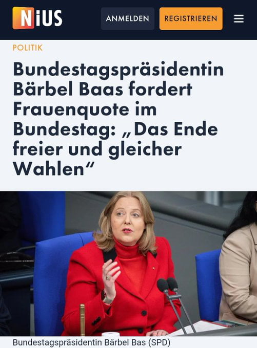 Sowas F Llt Nur Unseren Ach So Sehr Demokratischen Parteien Ein Gag