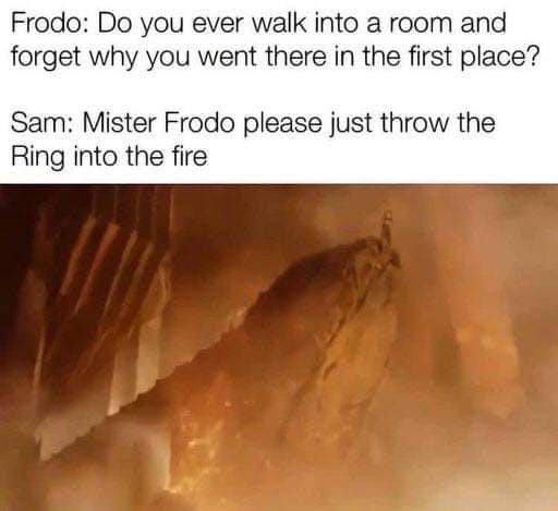 Posting star wars and lotr memes just for fun and to cheer you up - 9GAG