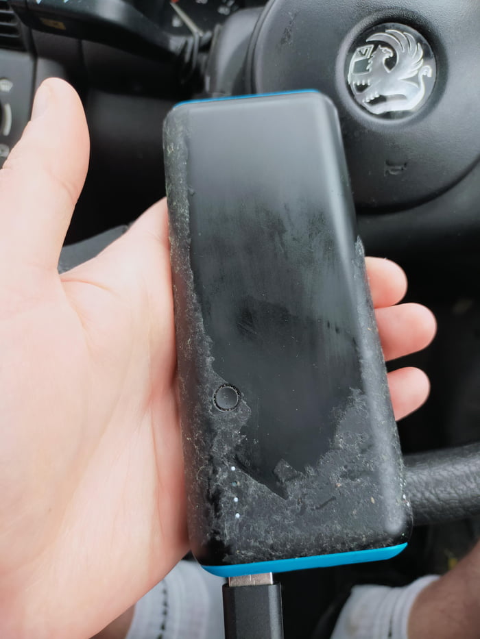 This rubber coating that gets sticky over time. 9GAG