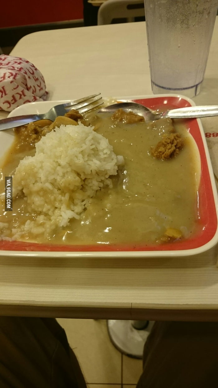 Unli gravy at kfc - 9GAG