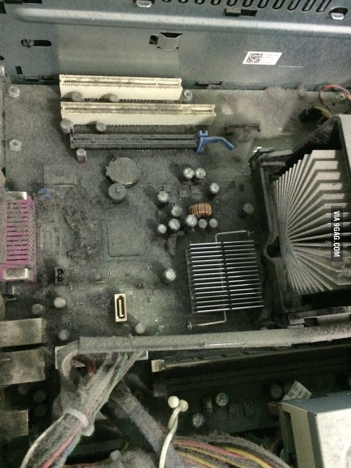 My coworker said "Why is my PC so noisy and slow?" You should check