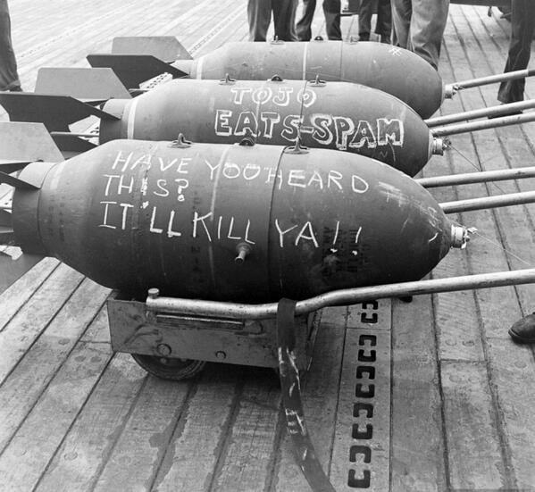 Messages Written On U S Bombs Before Being Loaded In The B 29 