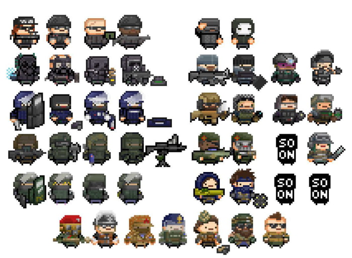 R6s Pixel Art 9gag