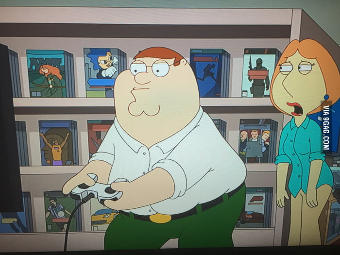 I Was Watching Family Guy, I've Noticed A Few Video Game References. Can You Spot Them All? 9GAG