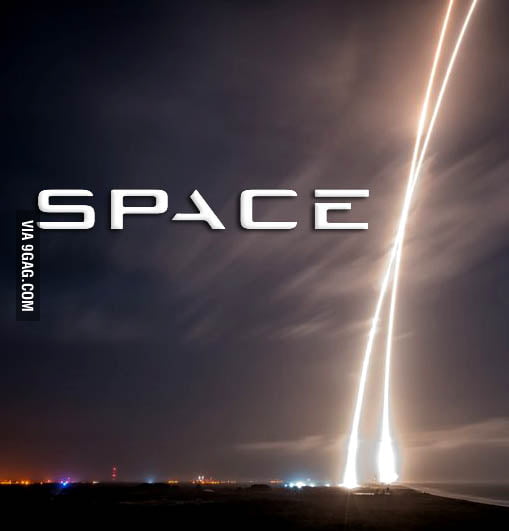 Proposition for new SpaceX logo? (Falcon 9) - 9GAG