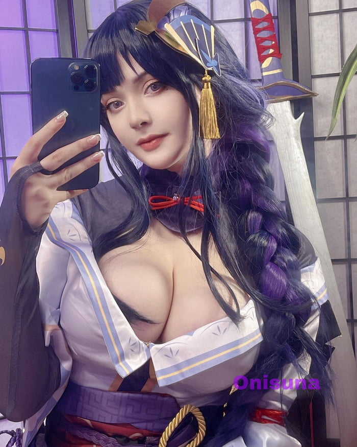 Onisuna as raiden shogun - 9GAG