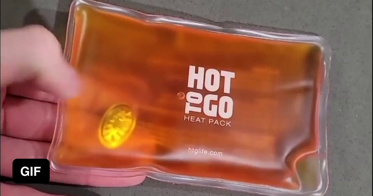 How this heat pack activates 9GAG