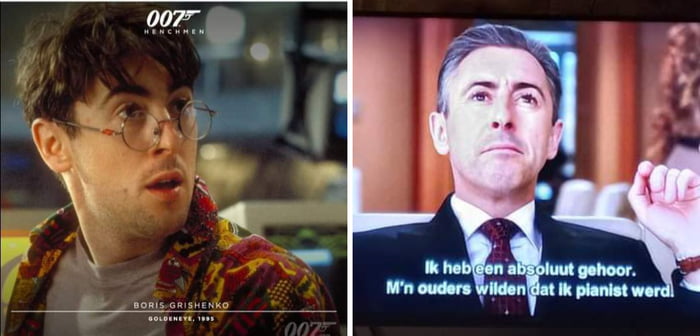 Remember Boris from James Bond? This is hij now. Feel old yet? - 9GAG