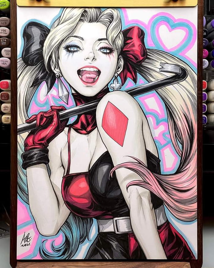 Harley Quinn By Stanley Artgerm Lau 9gag 3728