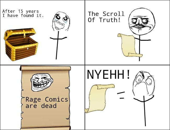 I miss rage comics - 9GAG