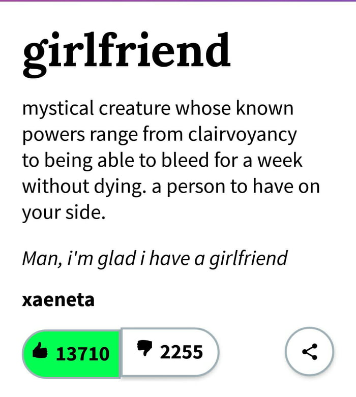 What Is A Meaning Of Girlfriend