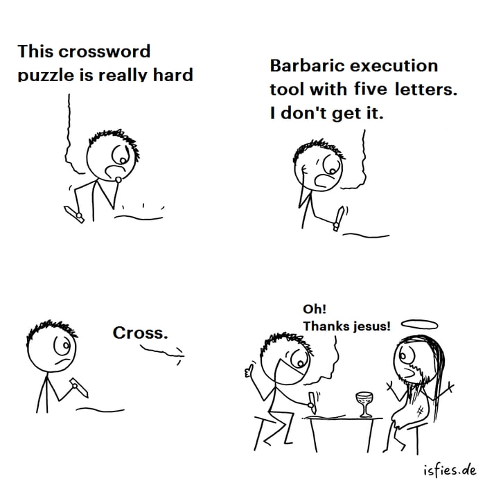 German comic translated isfies de: crossword puzzle 9GAG