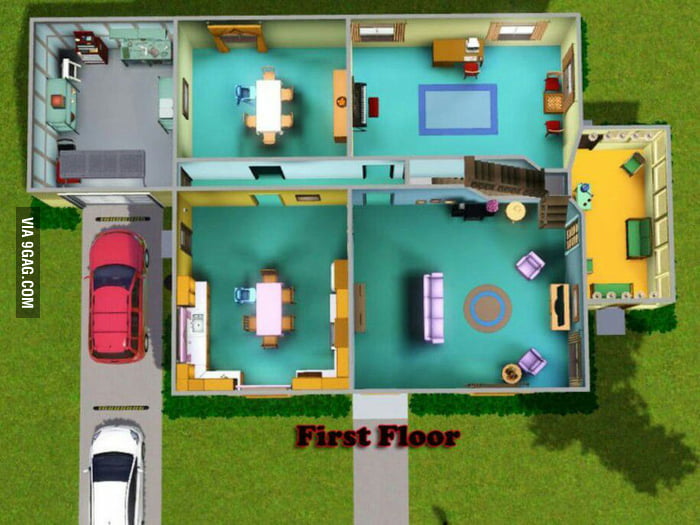 To The Guy Wondering About The Sunroom In Family Guy Here s The First Floor Layout 9GAG