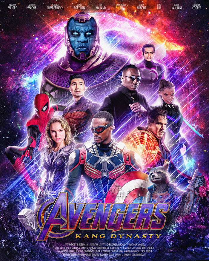 I made this fan poster of announced Marvel heroes (and villain) in  Photoshop. What do you guys think? - 9GAG