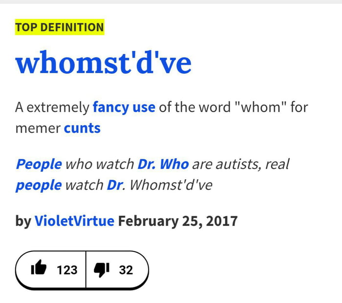 Urban Dictionary At It Finest Sorry For Bad English 9gag