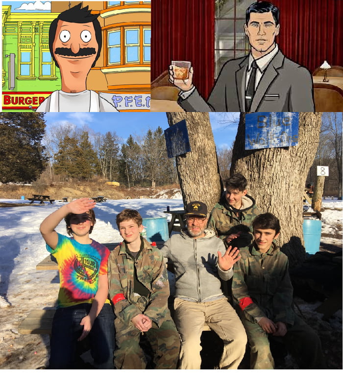 Me And My Friends Met H Jon Benjamin The Guy Who Voices These Two