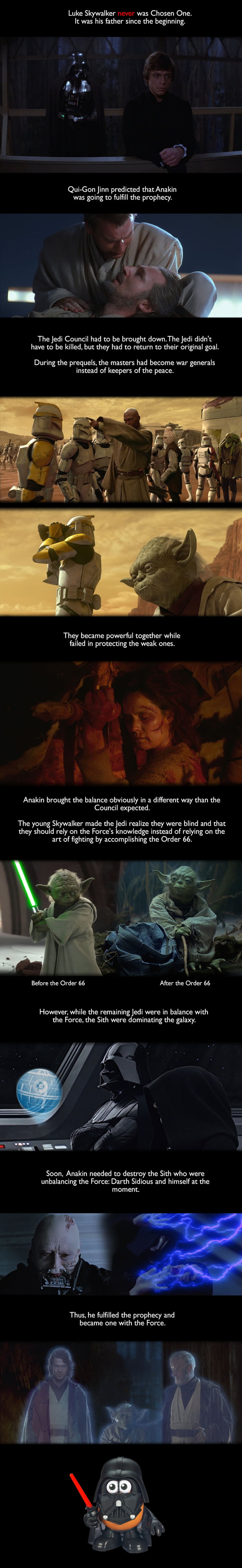 Which Skywalker was the Chosen One? - 9GAG
