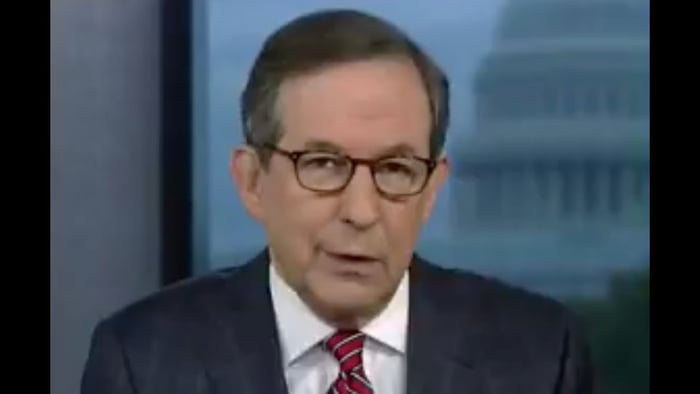 Man. Chris Wallace is now a never trumper for calling out lies