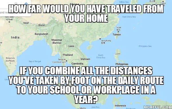 I would have reached China - 9GAG