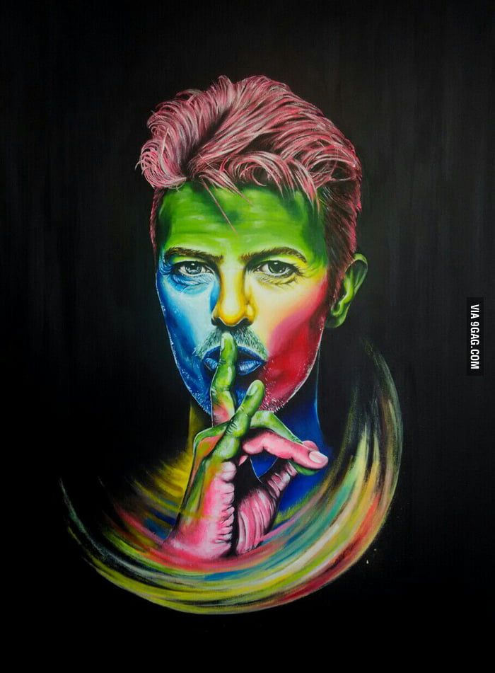 STARMAN IS DONE 55 Hours 80x60 Painting On Canvas Can t Describe How 